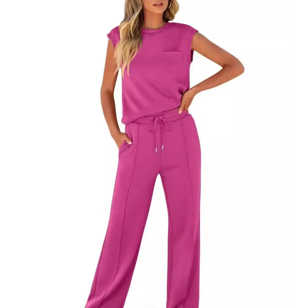 Sorelle | Rose Red Two-Piece Set — view 2