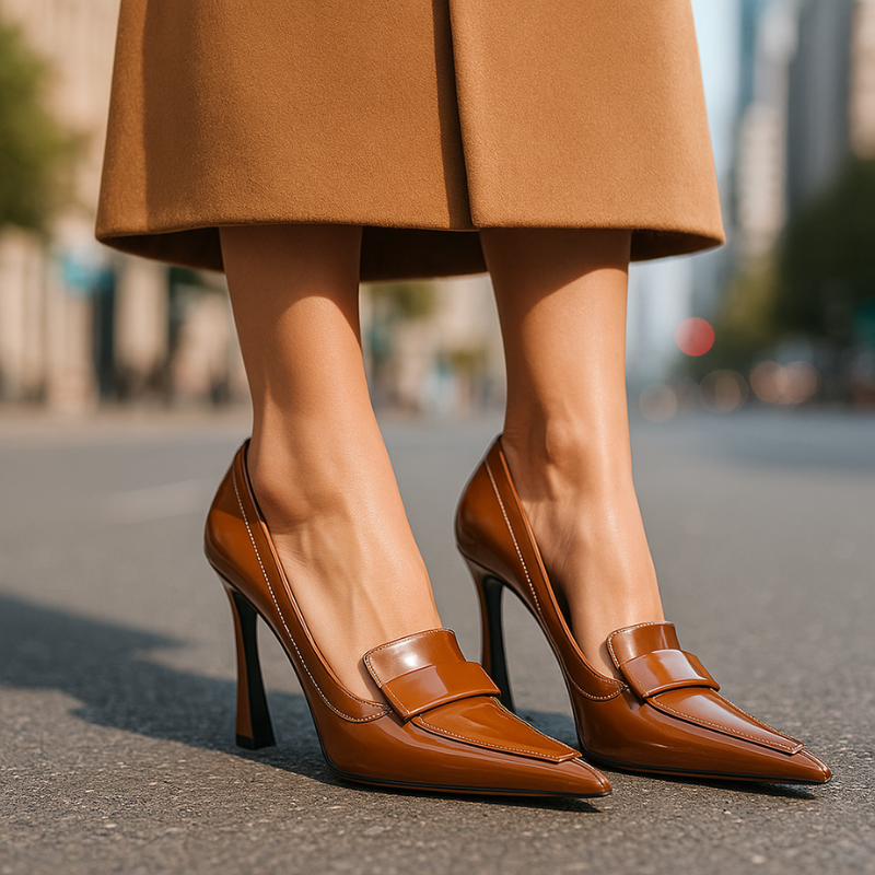 Selair | Pointed Toe Cushioned Heels — view 7