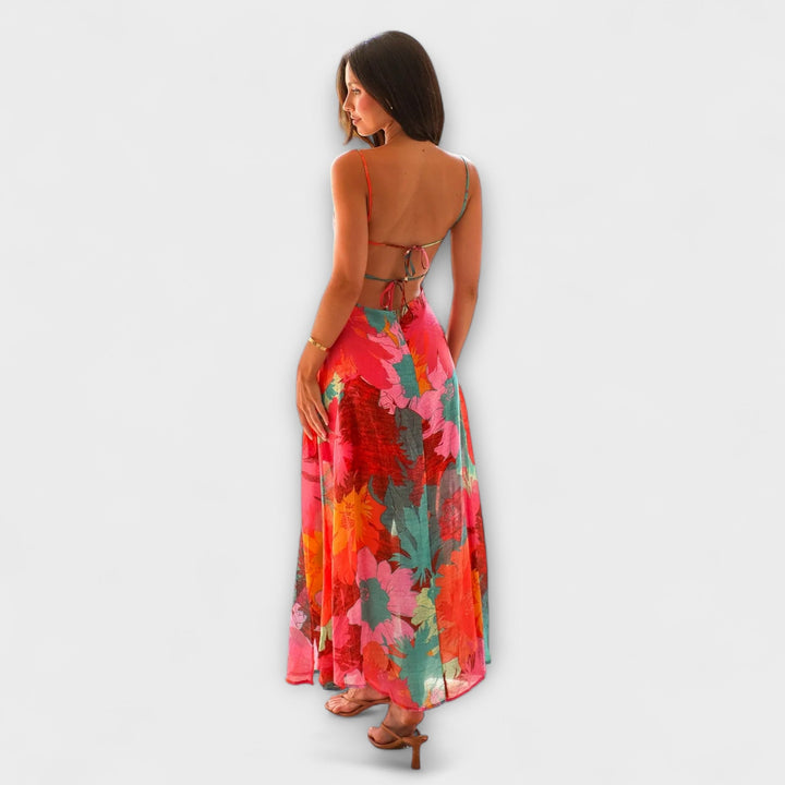 Audrey | Floral Print Dress for Women - Stylish and Attractive