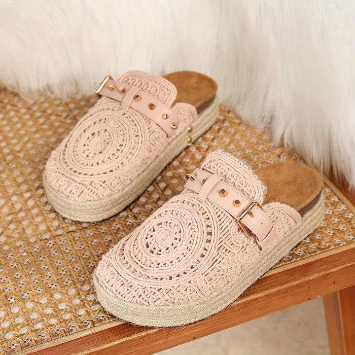 Olivia | Platform Cushioned Sandals — view 4