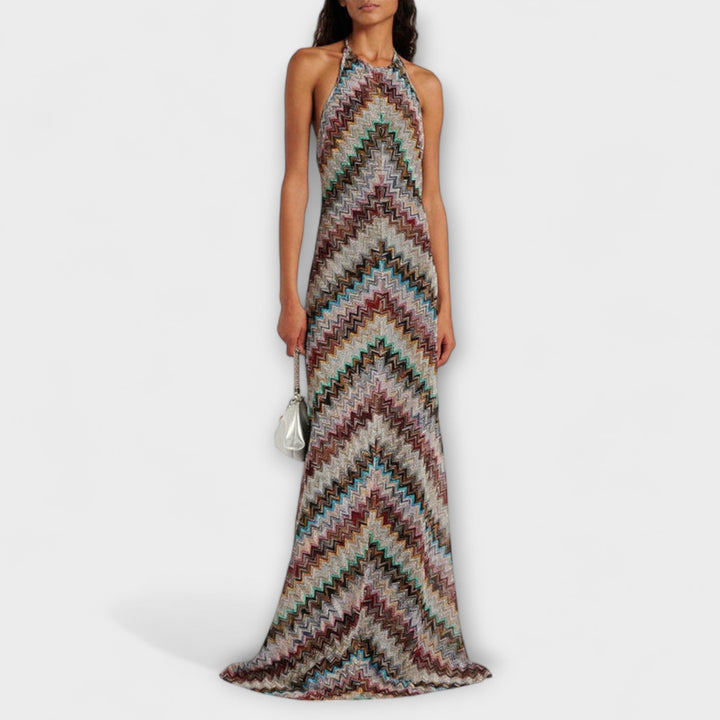 Reese | Jodie Knitted Dresses with Chevron Pattern