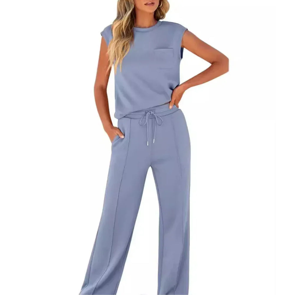 Belvane | Ocean Blue Summer Co-Ord — view 2