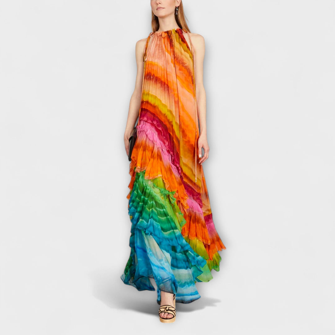 Iris | Ruffle Dress