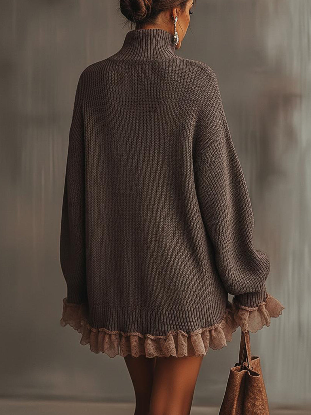 Lauren | Ruffled Mini Dress — view 3