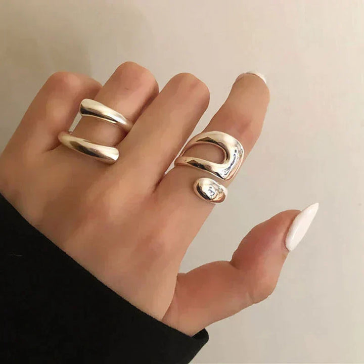 Honorine | Elegant Adjustable Ring — view 4