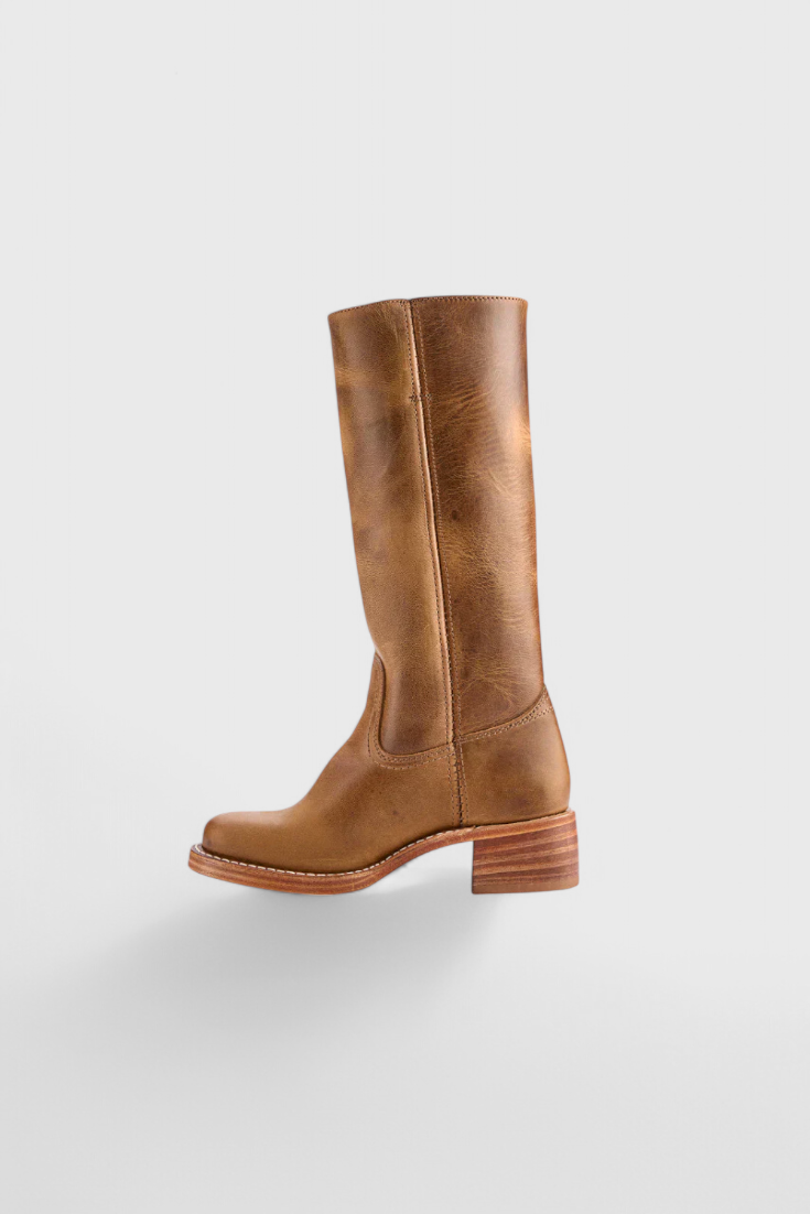 Grace | Beige Soft Cushioned Boots — view 14