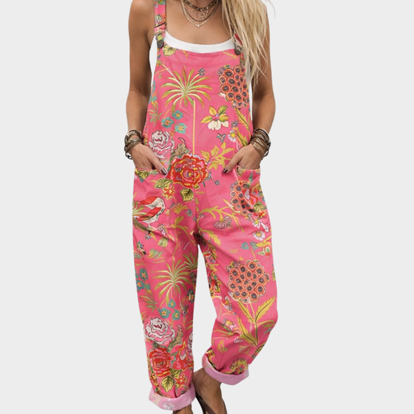 Amanda | Comfortable Printed Overalls