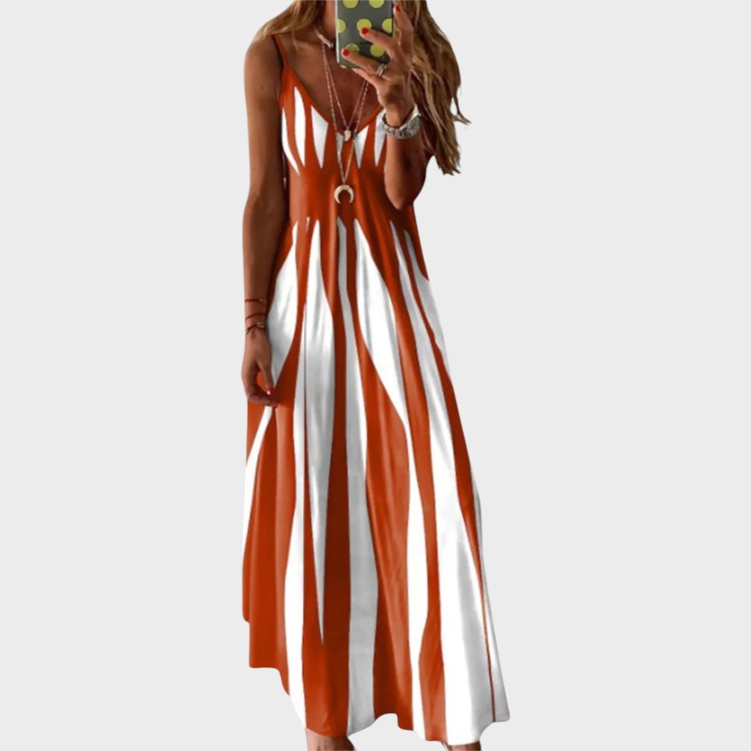 Anita | Long Striped Dress