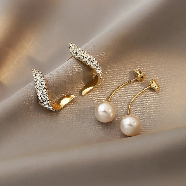 Solene | Pearl Earrings — view 3
