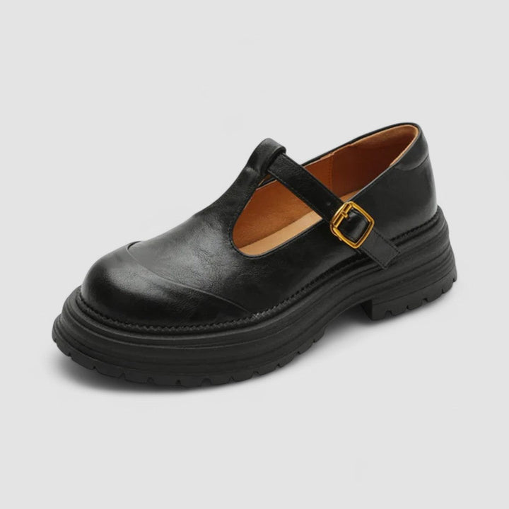 Lyxandra | Brown Mary Jane Mary Janes — view 5