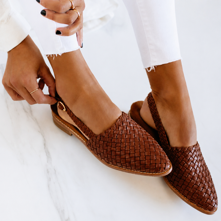 Monica | Cushioned Adjustable Strap Shoes