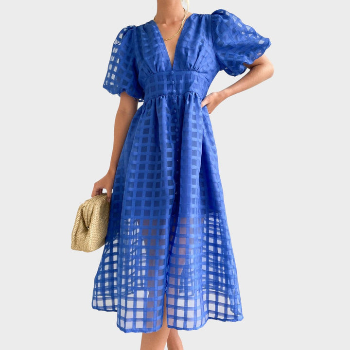 Julia | Lace Dress with Bell Sleeves