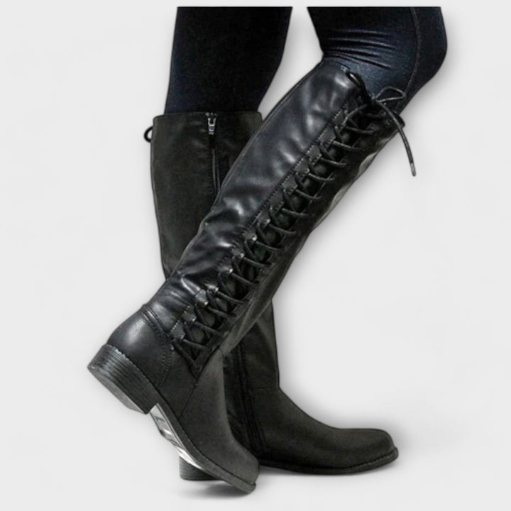 Milenne | High Lace-Up Boots