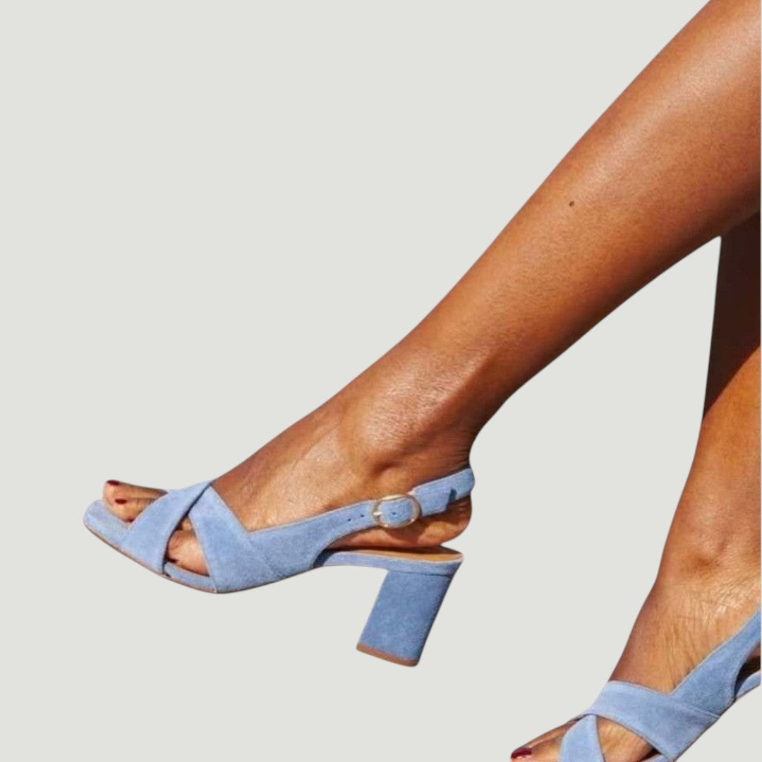 Celeste | Strappy Block Heel Sandals