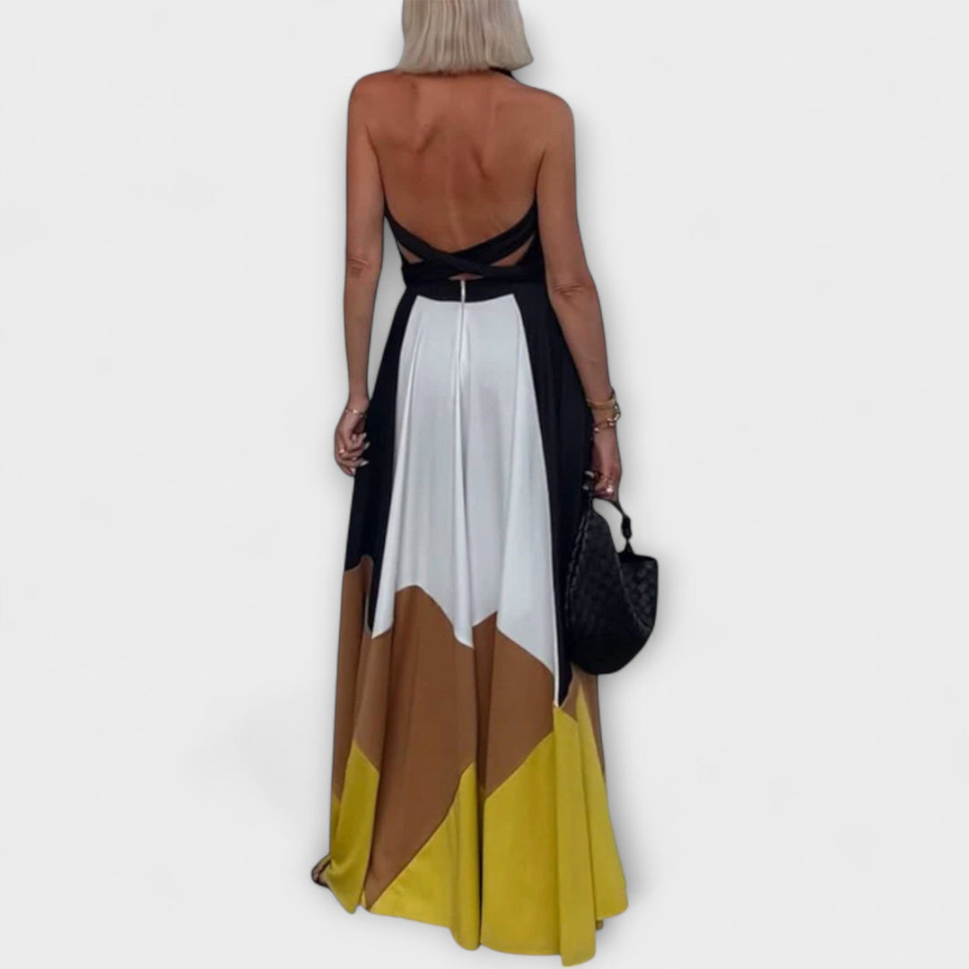 Nava | Long Backless Dress