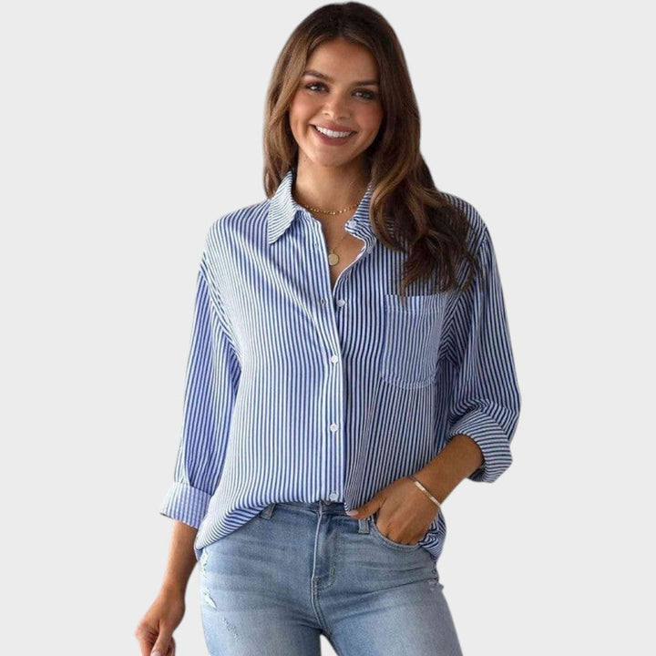 Gina | Collared Neck Shirt