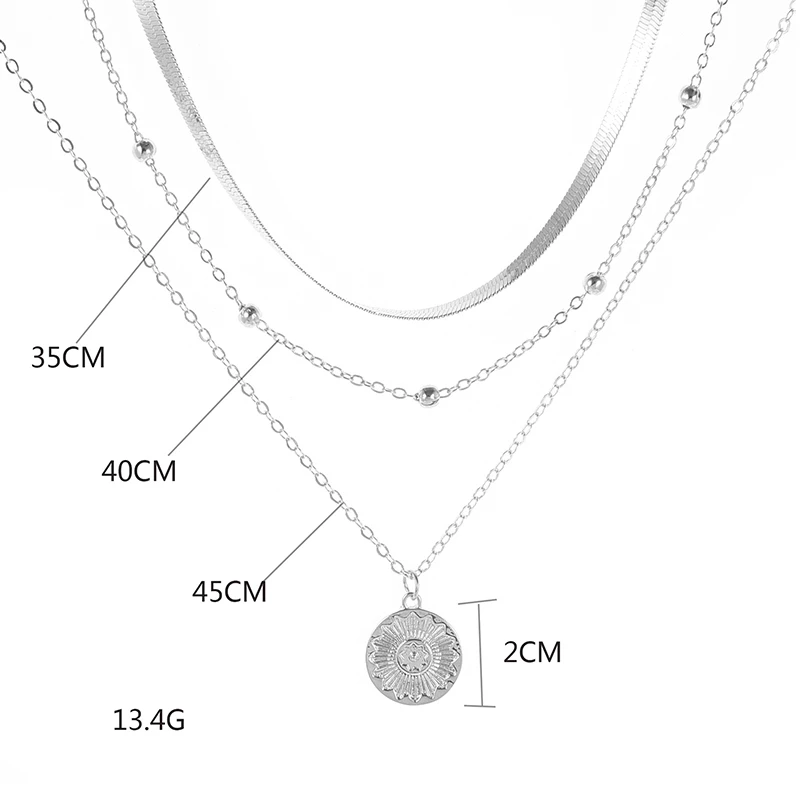 Sidonie | Triple Necklace — view 5