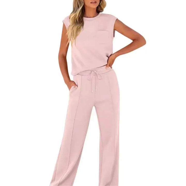 Oleandra | Pink Lounge Co-Ord — view 2
