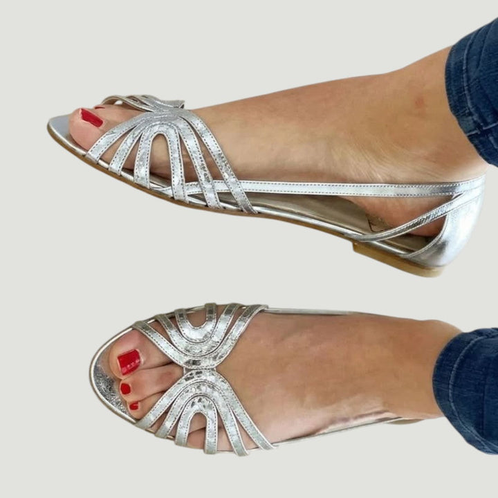 Eleonora | Golden Summer Sandals