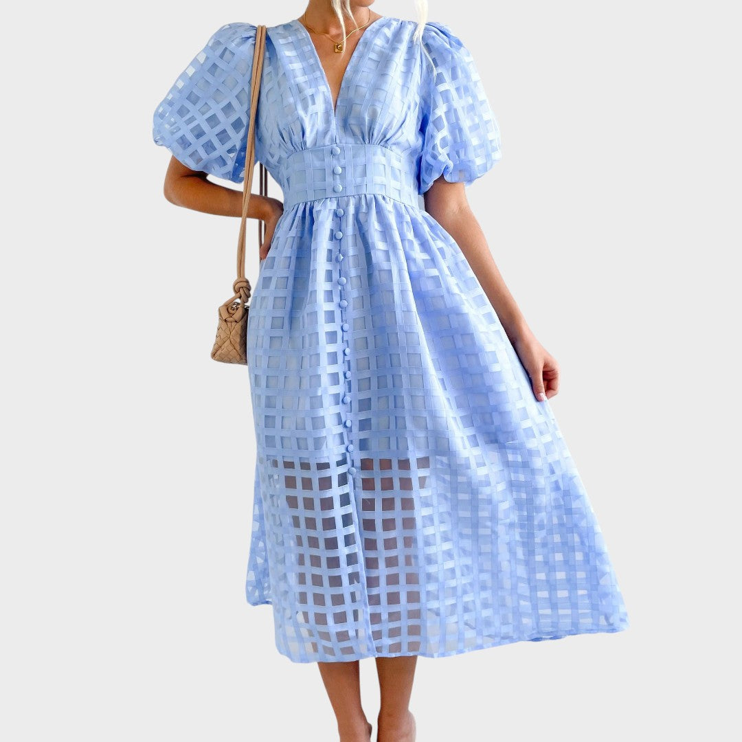 Julia | Lace Dress with Bell Sleeves