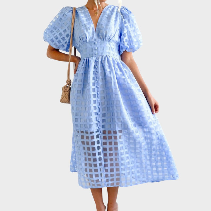 Julia | Lace Dress with Bell Sleeves