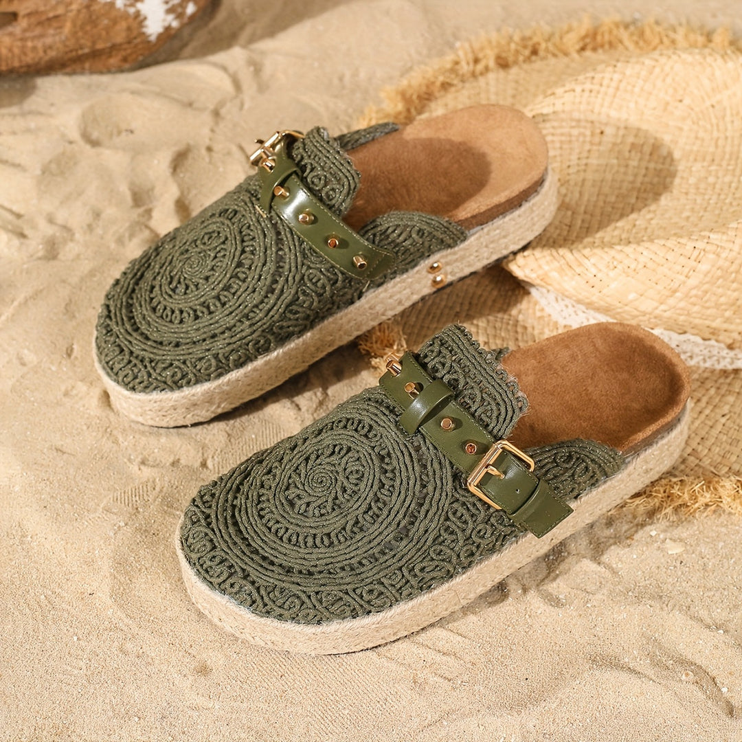 Olivia | Platform Cushioned Sandals — view 2