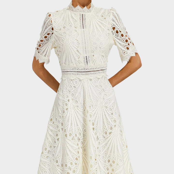 Carmen | Lace Midi Dress