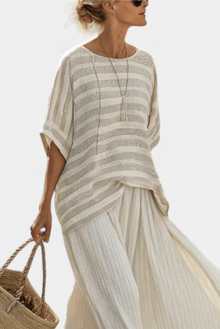 Westlyn | Striped Bamboo Set — view 2