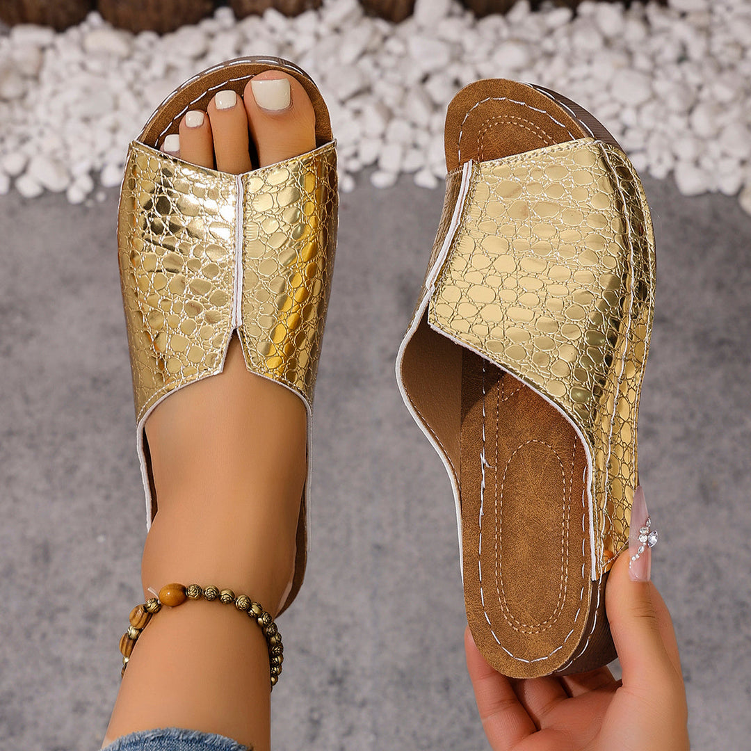 Marina | Wedge Cushioned Sandals