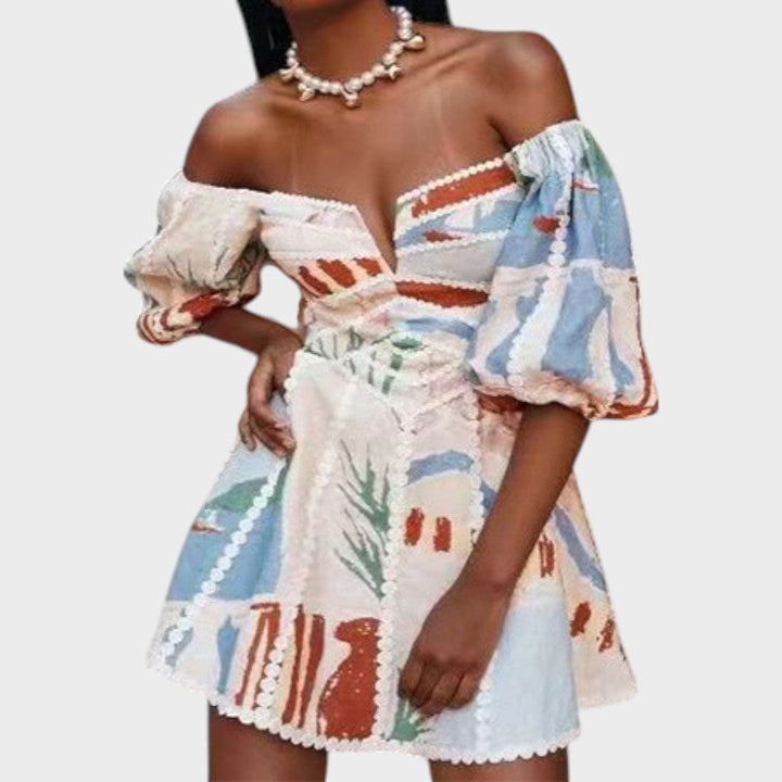 Sabella | Floral Mini Dress