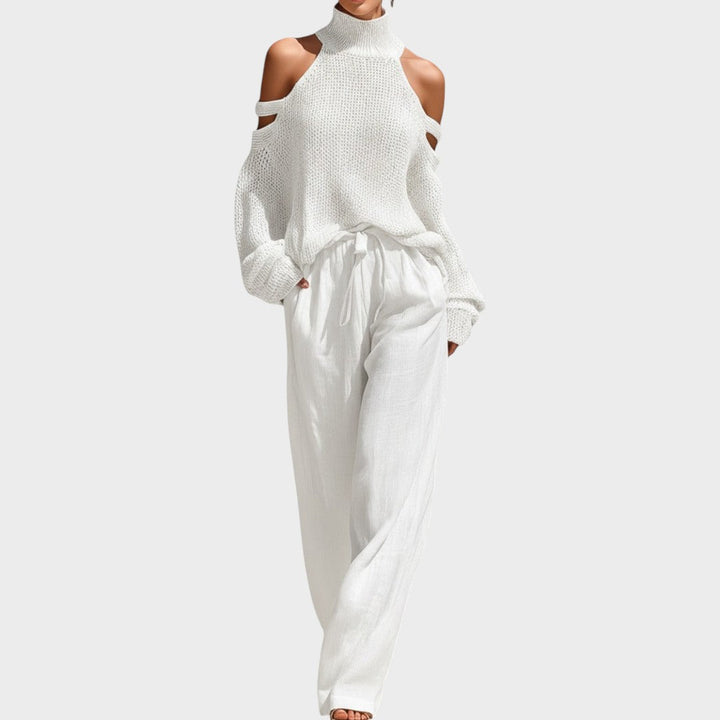 Camile | Fashionable Knit Set and Pants