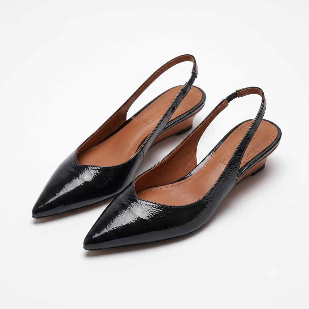 Natalie | Comfort Pointed Toe Heels — view 2
