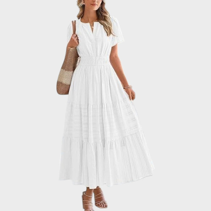 Zaza | Long Dress with Elastic Waist