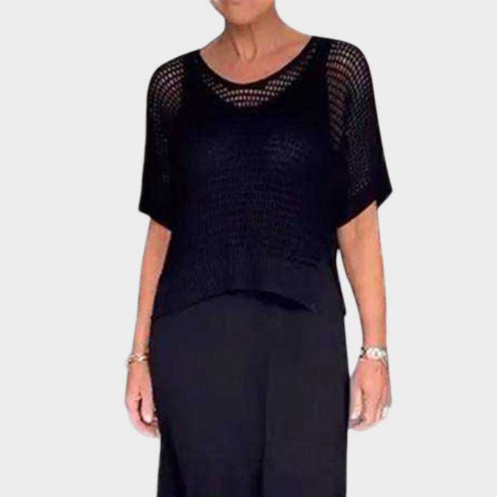 Liza | Dress with Knit Top