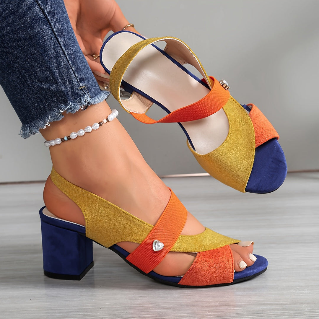 Lucia | Block Heel Cushioned Heels — view 6