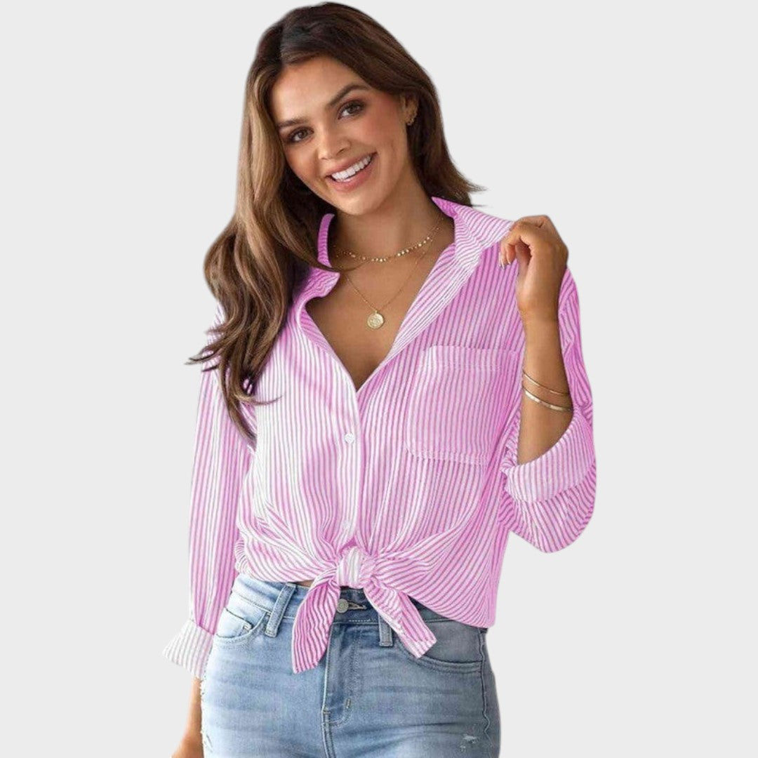 Gina | Collared Neck Shirt