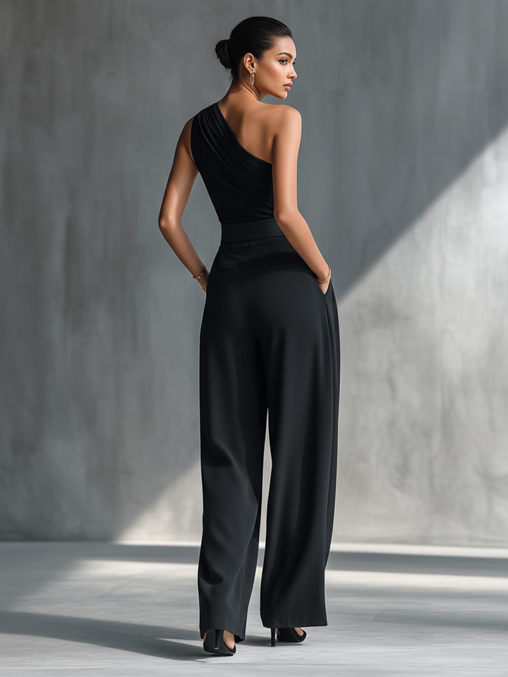 Freya | Black Knit Set — view 5