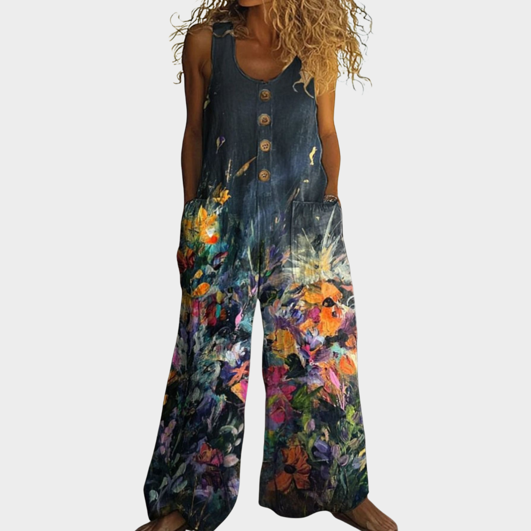 Marigold | Print Jumpsuit — view 7