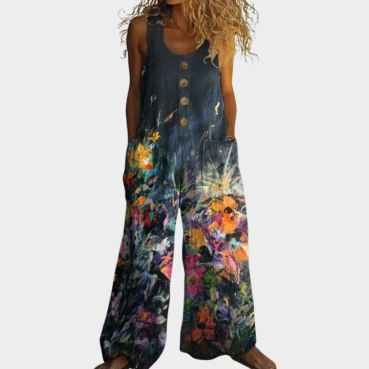 Marigold | Print Jumpsuit — view 7
