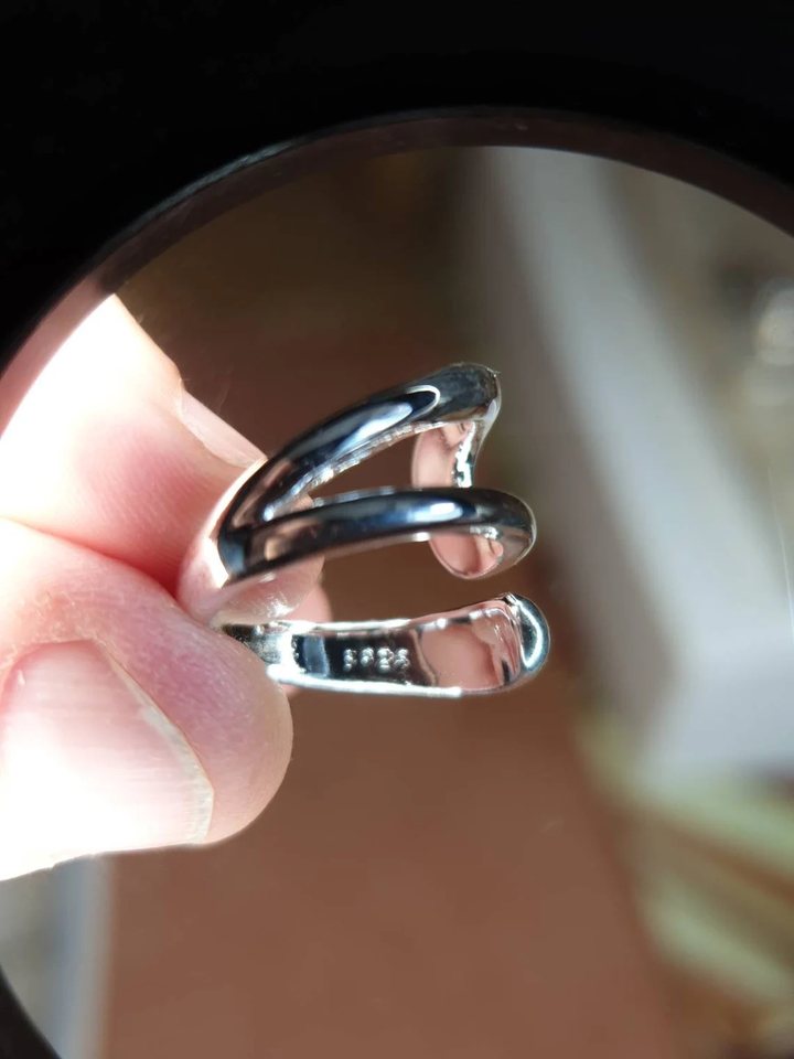 Honorine | Elegant Adjustable Ring — view 7