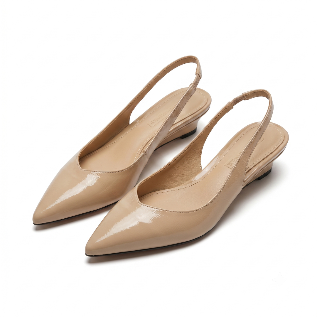 Natalie | Comfort Pointed Toe Heels — view 3