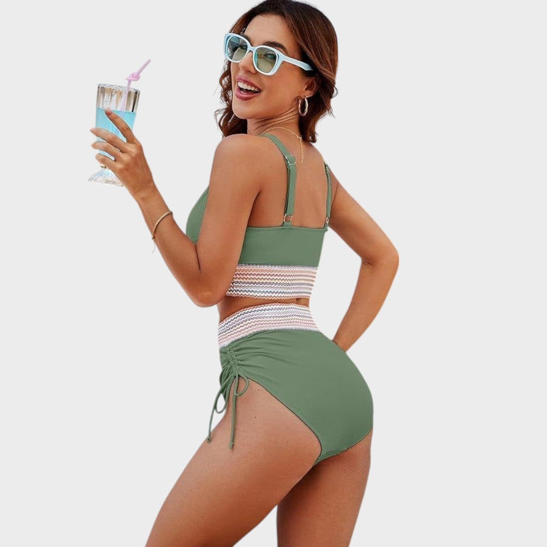 Celeste | High-Waisted Bikini Set