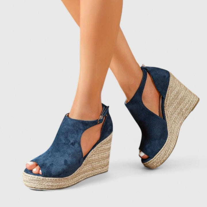 Tahliah | Camel Cushioned Heels — view 6
