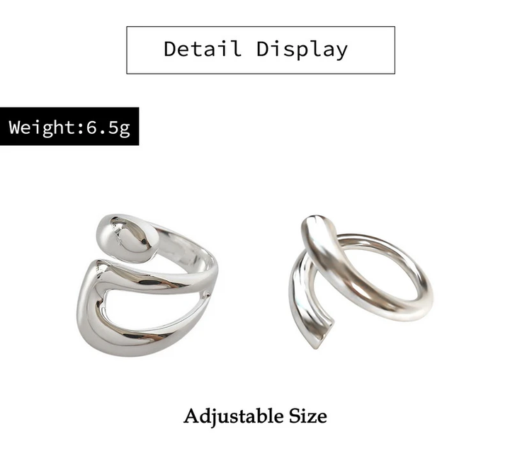 Honorine | Elegant Adjustable Ring — view 8