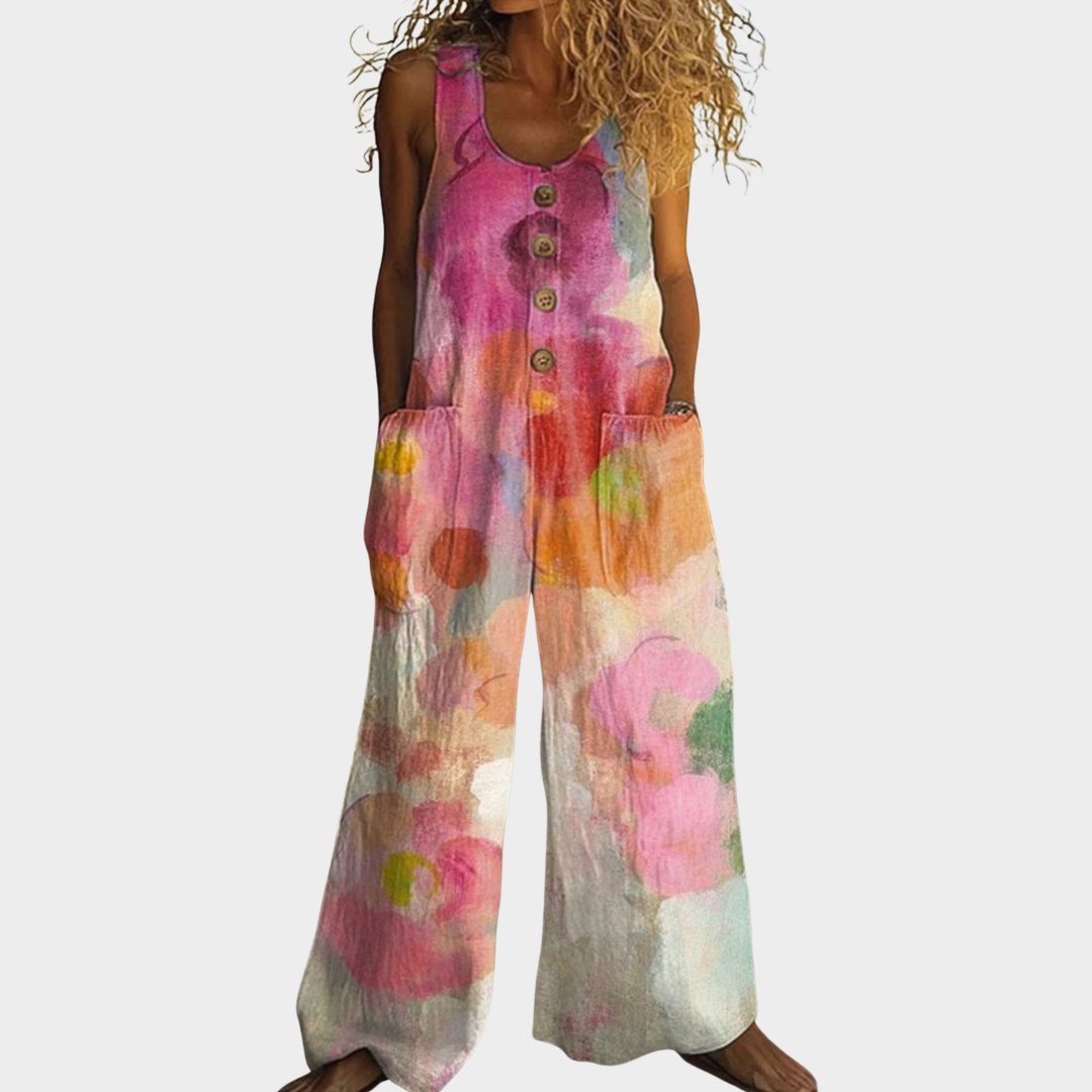 Marigold | Print Jumpsuit — view 4