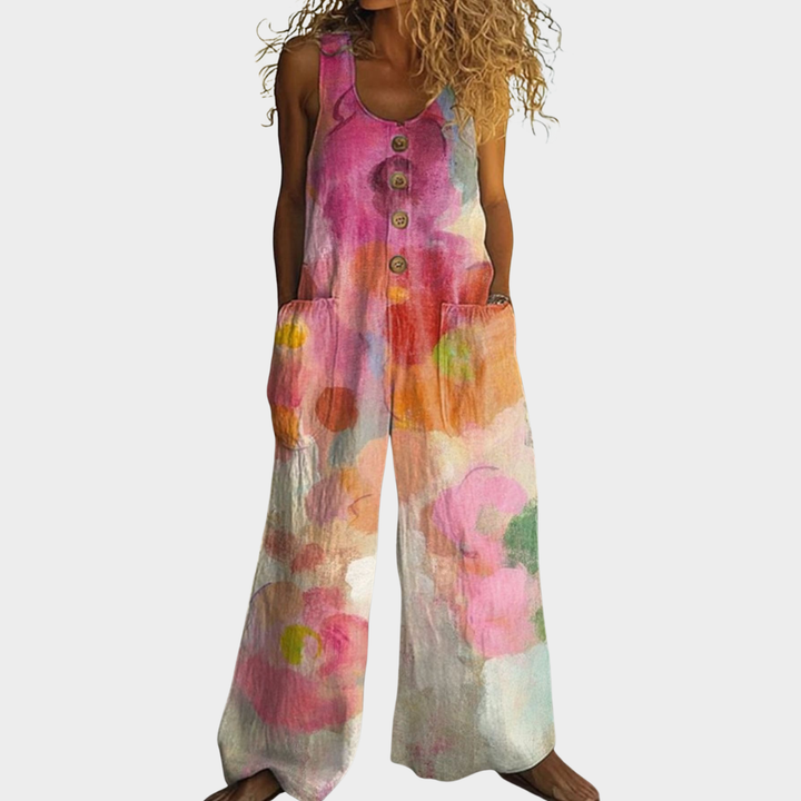 Marigold | Print Jumpsuit — view 4