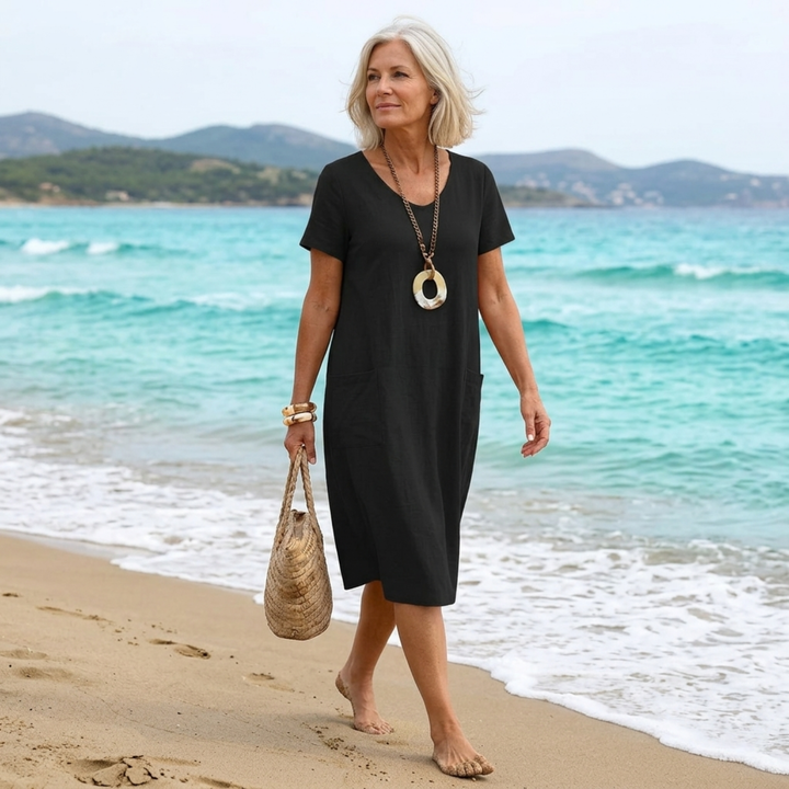Oriane | Fluid Casual Maxi Dress