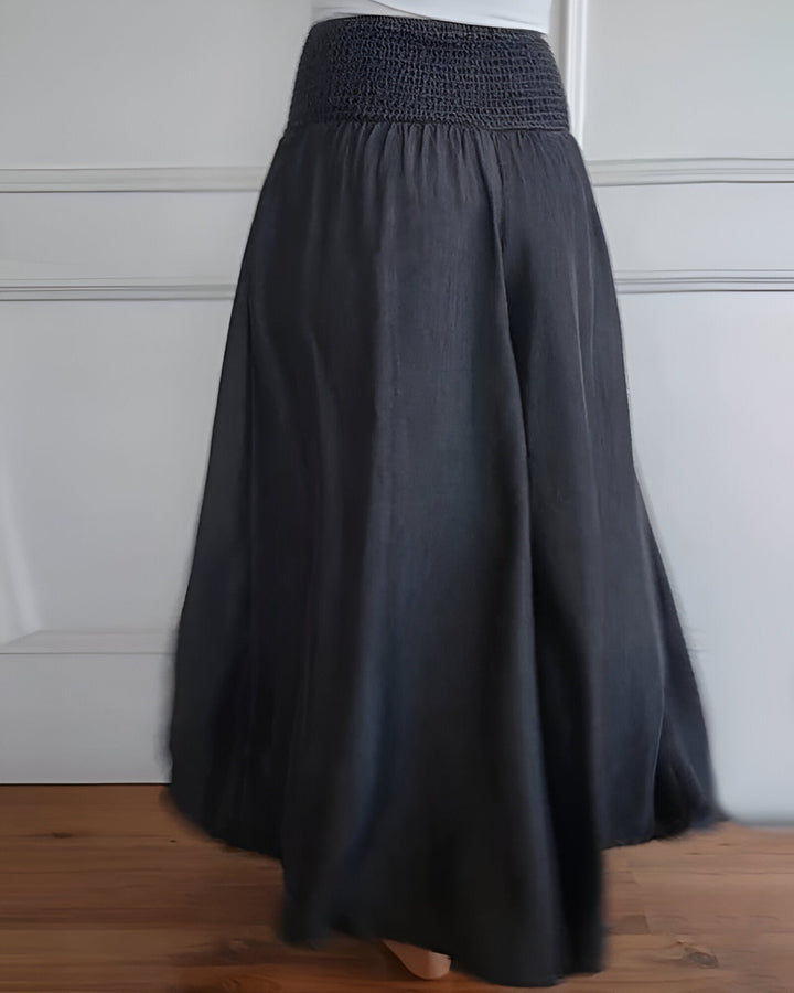 Lorraine | Print Comfortable pants with elastic waist — view 6