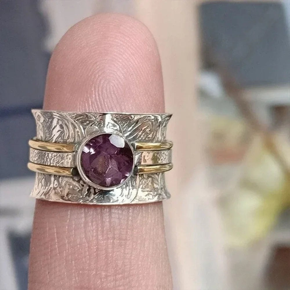Vara | Bohemian Crystal Meditation Ring — view 3