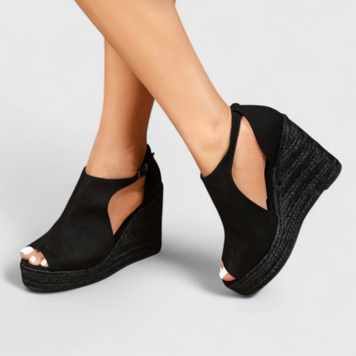 Tahliah | Camel Cushioned Heels — view 4